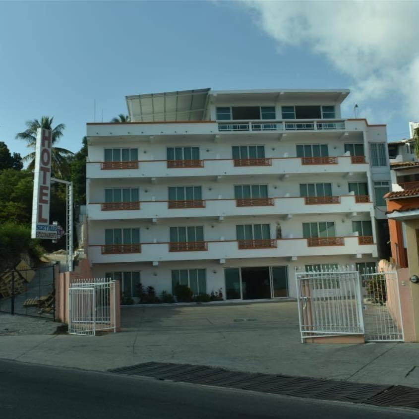 Hotel Serymar プエルト・エスコンディード エクステリア 写真